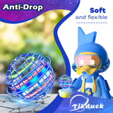 将图片加载到图库查看器，Tikduck Flying Orb Ball 2024 Toys Soaring Hover Boomerang Spinner Hand Controlled Mini Drone Cosmic Globe Spinning Kids Adults Outdoor Birthday Gift Cool Stuff for Boys Girls 6 7 8 9 10+ Year Old