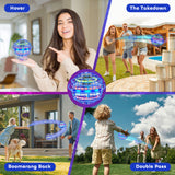 将图片加载到图库查看器，Tikduck Flying Orb Ball 2024 Toys Soaring Hover Boomerang Spinner Hand Controlled Mini Drone Cosmic Globe Spinning Kids Adults Outdoor Birthday Gift Cool Stuff for Boys Girls 6 7 8 9 10+ Year Old