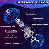 将图片加载到图库查看器，Tikduck Flying Orb Ball 2024 Toys Soaring Hover Boomerang Spinner Hand Controlled Mini Drone Cosmic Globe Spinning Kids Adults Outdoor Birthday Gift Cool Stuff for Boys Girls 6 7 8 9 10+ Year Old