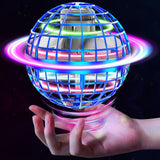 将图片加载到图库查看器，Tikduck Flying Orb Ball 2024 Toys Soaring Hover Boomerang Spinner Hand Controlled Mini Drone Cosmic Globe Spinning Kids Adults Outdoor Birthday Gift Cool Stuff for Boys Girls 6 7 8 9 10+ Year Old